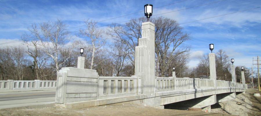 Kennedy Avenue Bridge Side View on Top